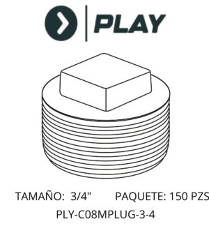 PLY-C08MPLUG-3-4