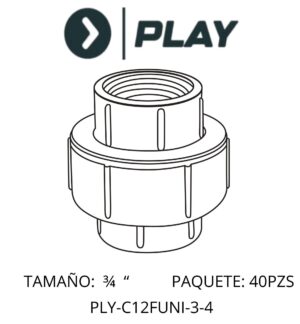 PLY-C12FUNI-3-4